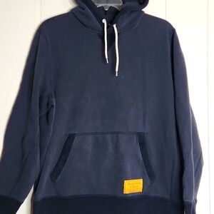 Y2K Abercrombie & Fitch blue heavyweight kangaroo pocket Grunge pullover hoodie